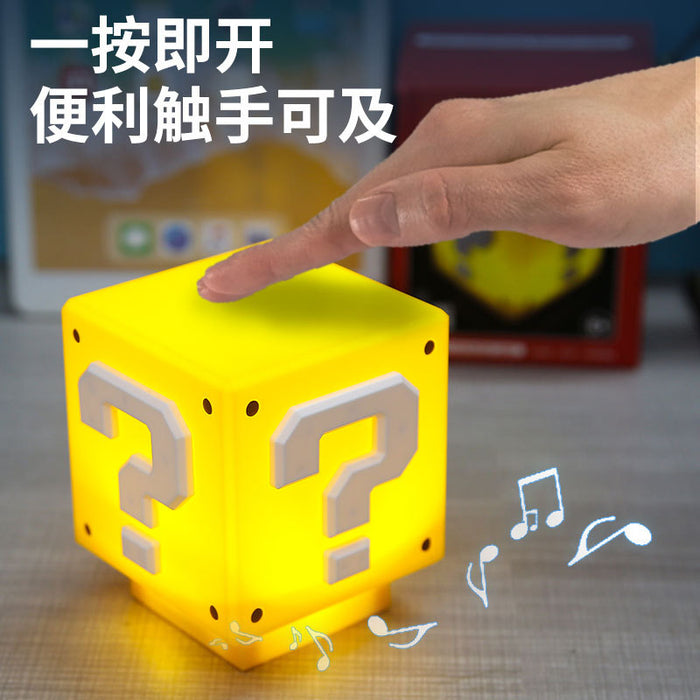 LED Question Block Lamp Super Mario