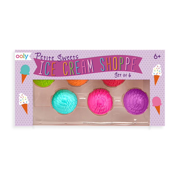 Petite Sweets Ice Cream  Shoppe Scented Erasers