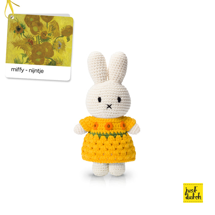 miffy handmade and her new sunflower dress