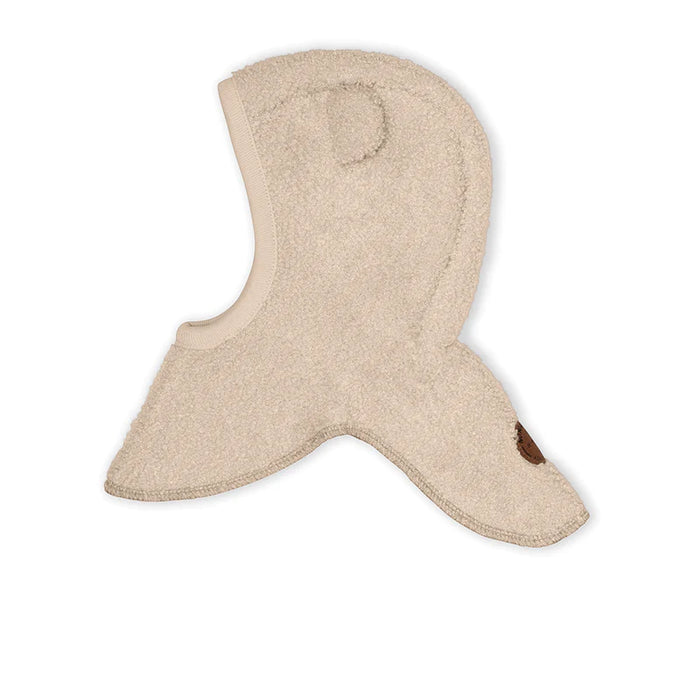 JEFFI TEDDYFLEECE HOOD. GRS-Sand Dollar (2-3Y)