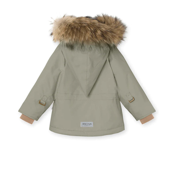 WANG FLEECE LINED WINTER JACKET FUR. GRS-Vert