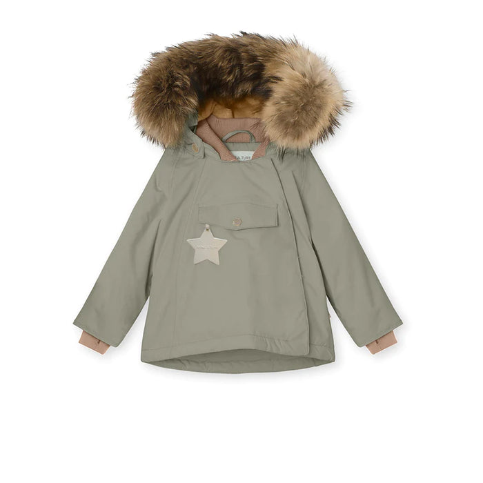 WANG FLEECE LINED WINTER JACKET FUR. GRS-Vert