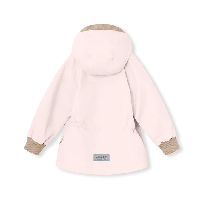 MATWALLY FLEECE LINED SPRING JACKET-Mauve chalk