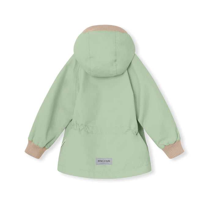 MATWALLY FLEECE LINED SPRING JACKET-Dusty light green