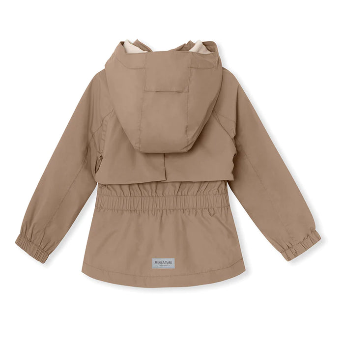 MATALGEA FLEECE LINED SPRING JACKET-Pine bark