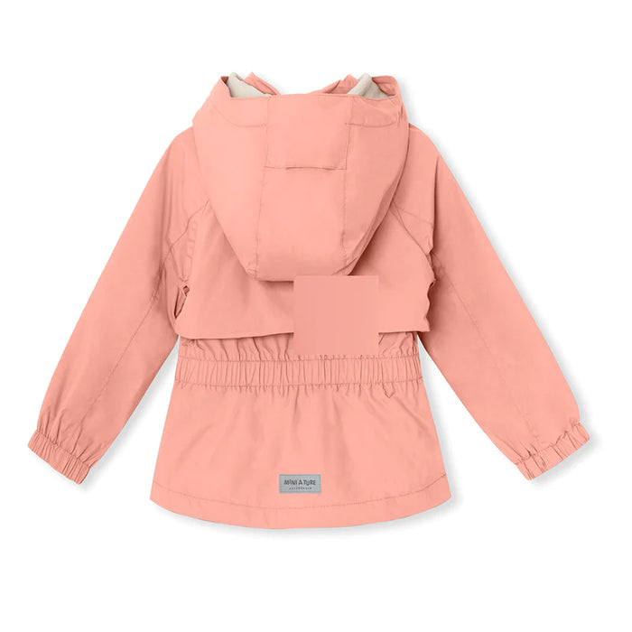 MATALGEA FLEECE LINED SPRING JACKET-Rosette rose