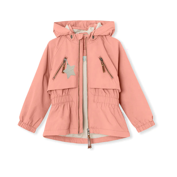 MATALGEA FLEECE LINED SPRING JACKET-Rosette rose