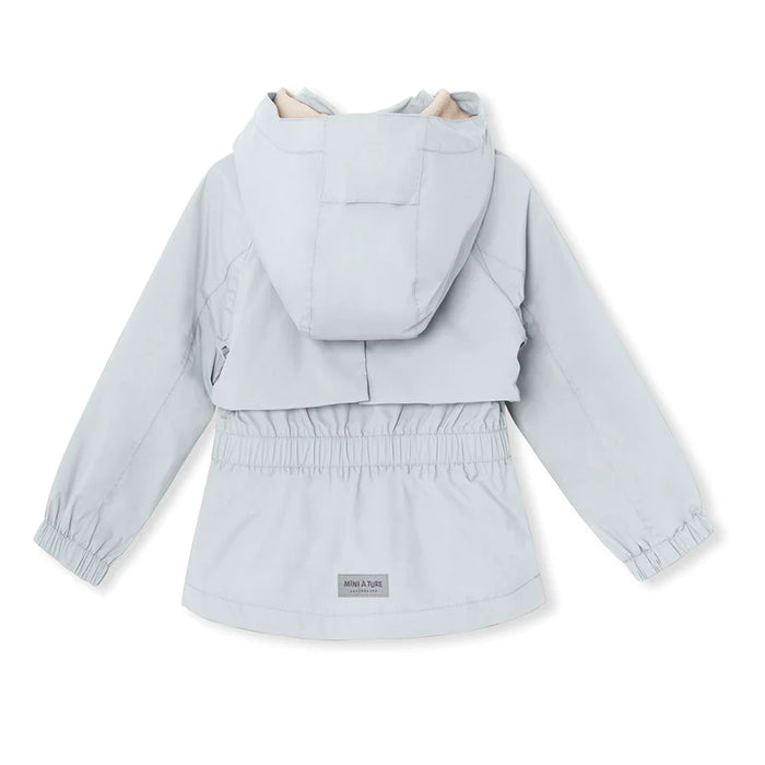 MATALGEA FLEECE LINED SPRING JACKET-Pearl blue