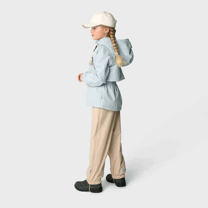 MATALGEA FLEECE LINED SPRING JACKET-Pearl blue