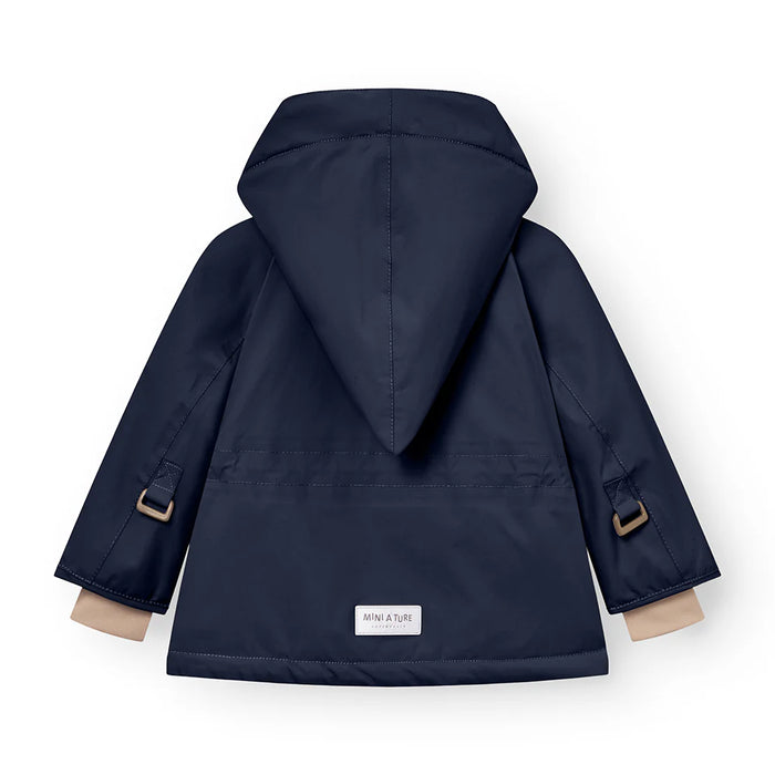 MATWANG fleece lined winter jacket. GRS-Outer space 6Y