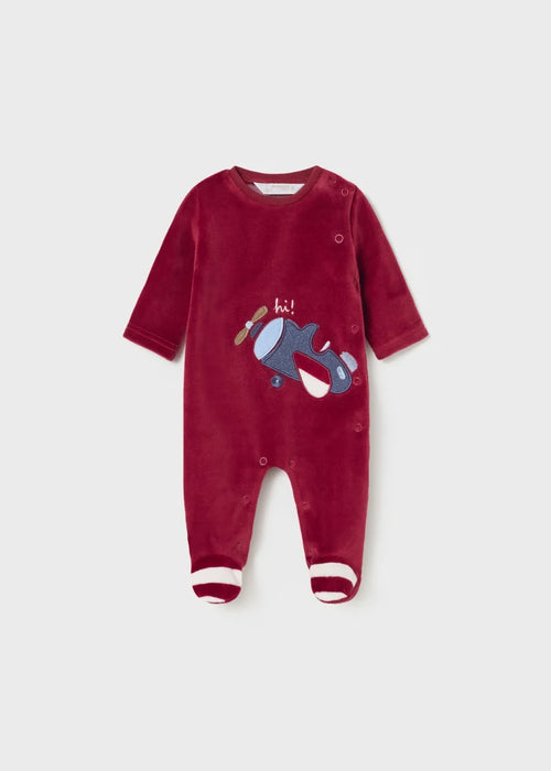 Newborn 2 velour sleepsuits set Better Cotton