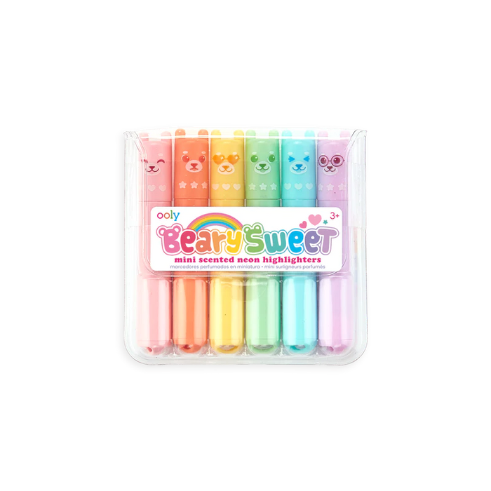 beary sweet mini scented highlighters