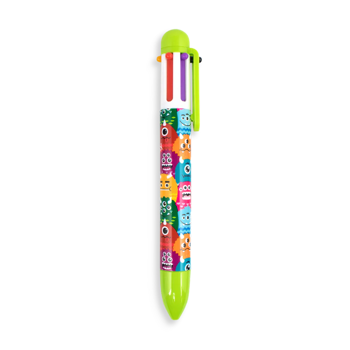 monster 6 click multi color pens