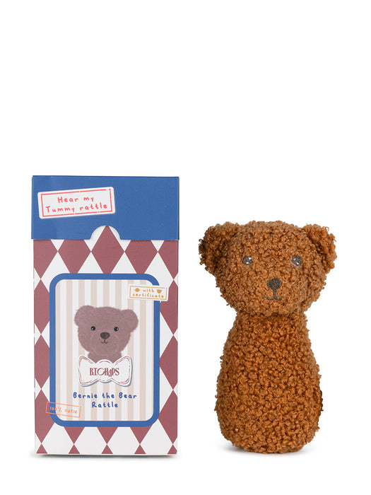 Bernie the Bear rattle in giftbox ECO