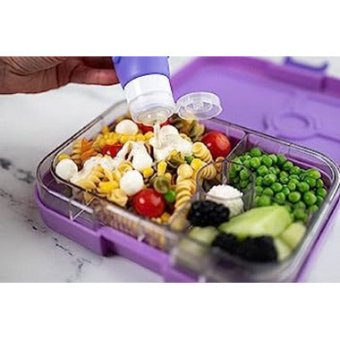 Yumbox Unicorn Silicone Condiment Squeeze Bottles