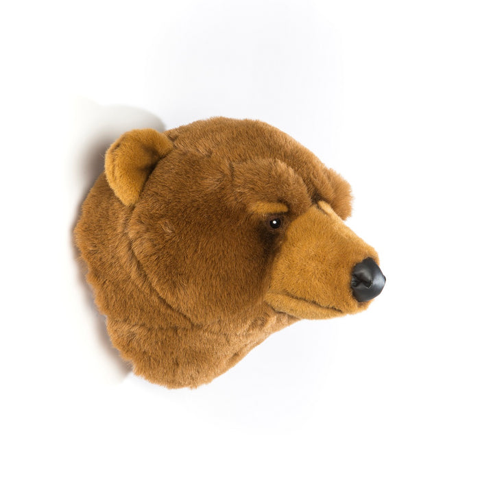 Head Large Bear Light Brown, Oliver