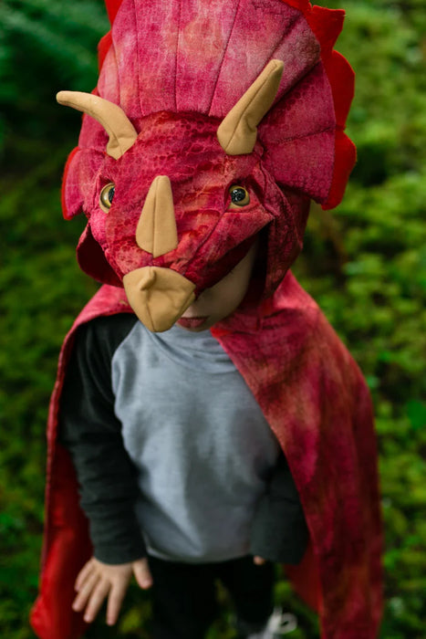 Triceratops Hooded Dinosaur Cape