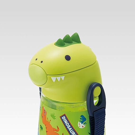 Dinosaur Water Bottle with Straw (420ml) Dinosaur