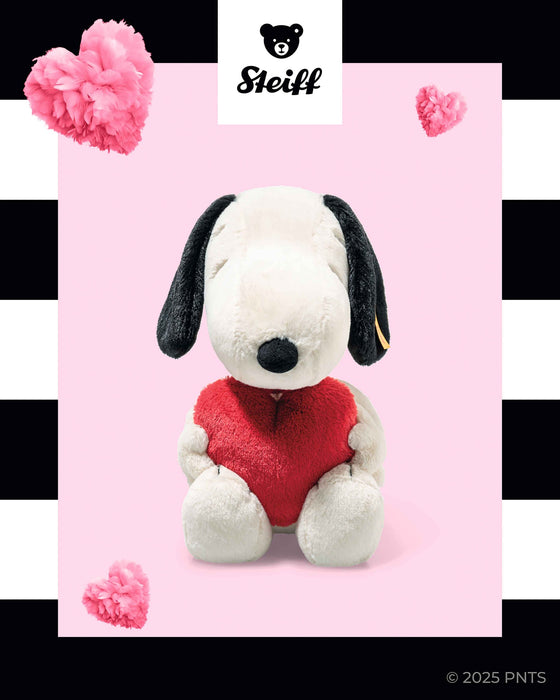 Snoopy Love with Red Heart