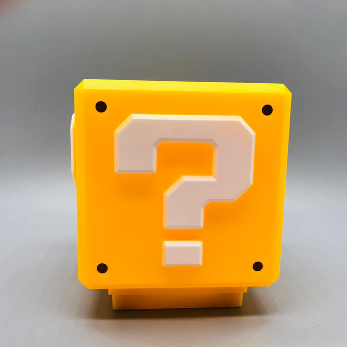 LED Question Block Lamp Super Mario