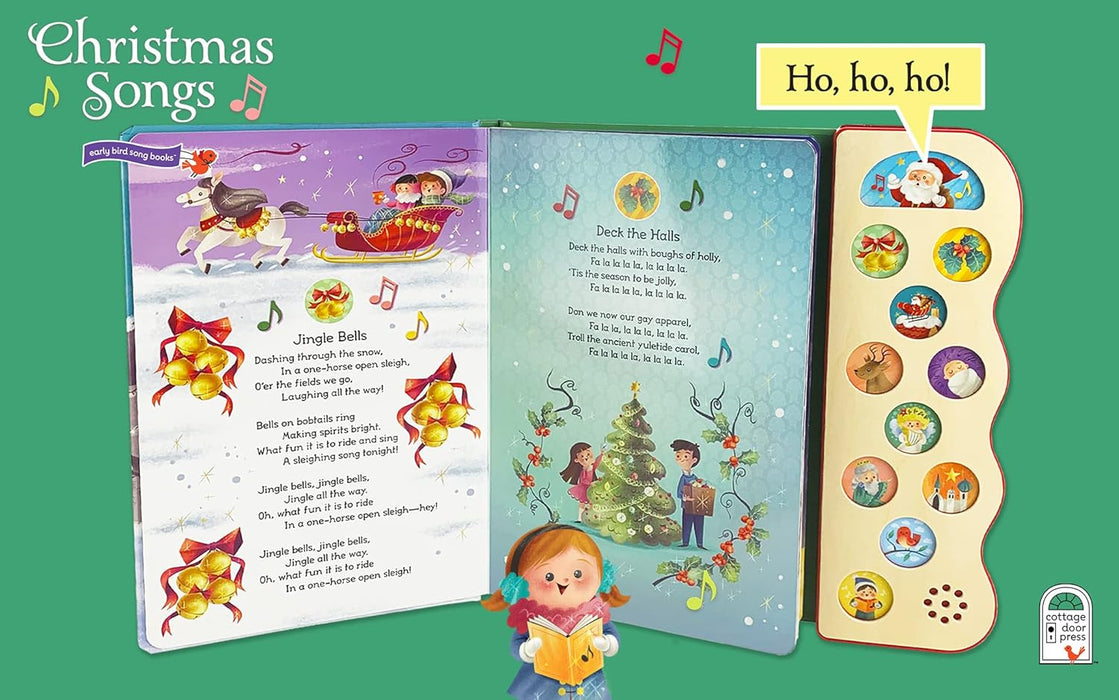 Christmas Songs: Interactive Children's Sound Book (10 Button Sound)