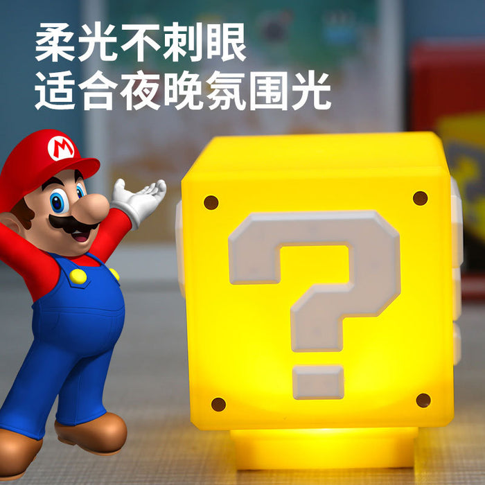 LED Question Block Lamp Super Mario