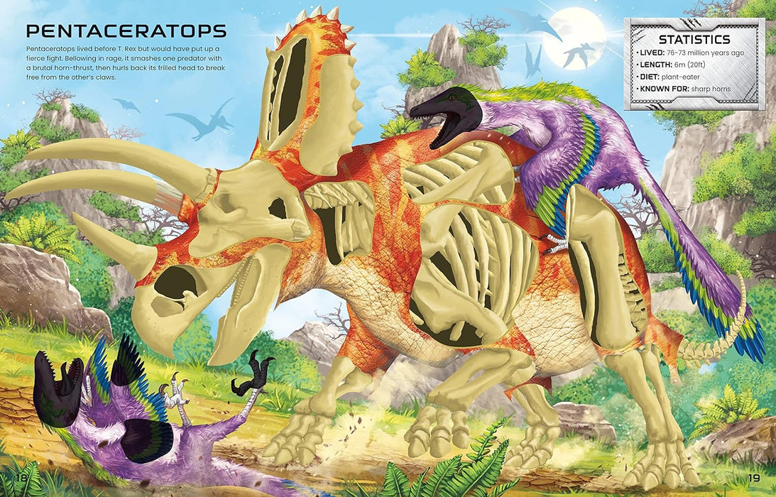 Build Your Own: T-Rex and Other Dinosaurs Sticker Book