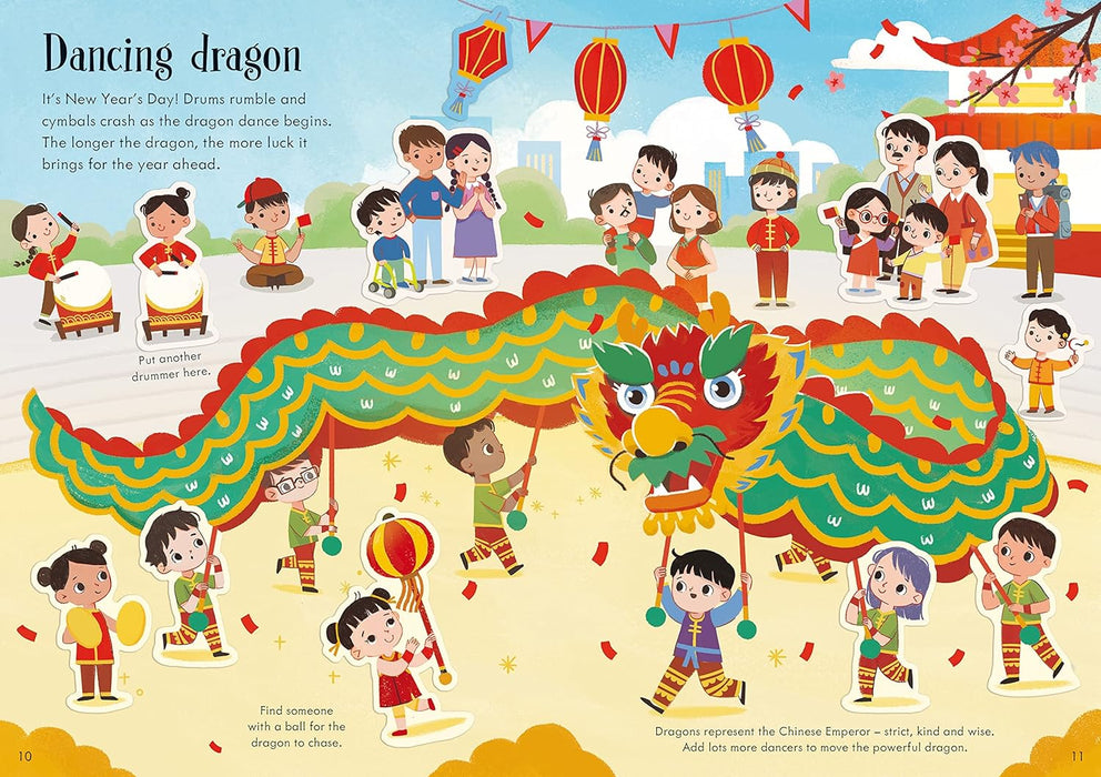 Little First Stickers: Chinese New Year Book