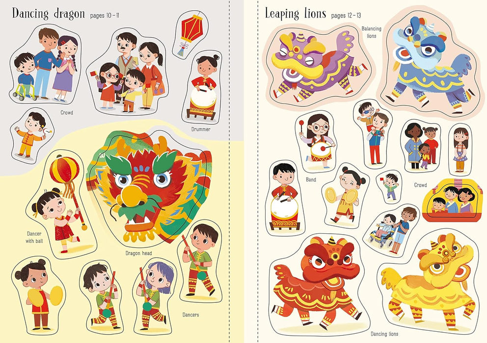 Little First Stickers: Chinese New Year Book