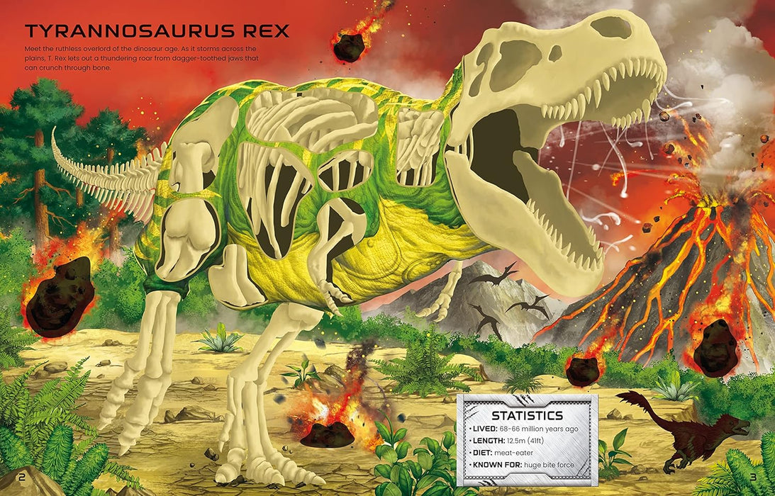 Build Your Own: T-Rex and Other Dinosaurs Sticker Book