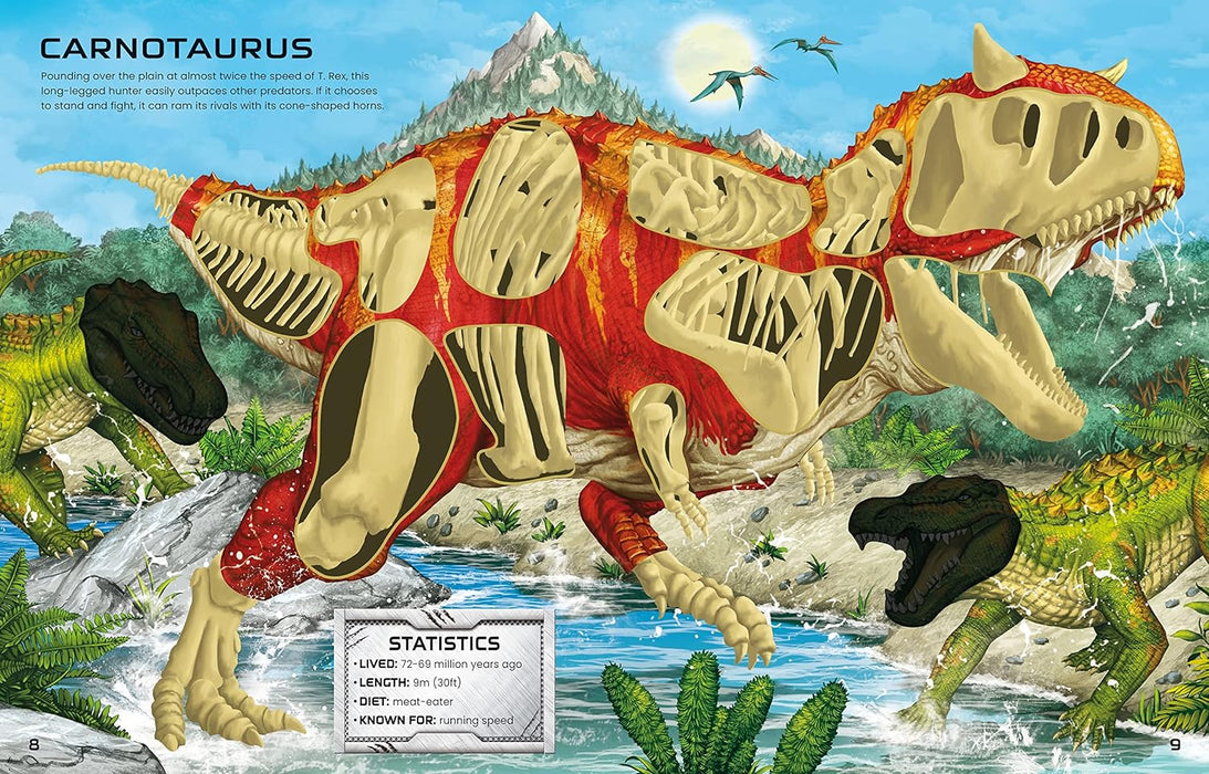 Build Your Own: T-Rex and Other Dinosaurs Sticker Book