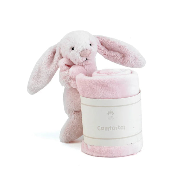 Bashful Pink Bunny Comforter