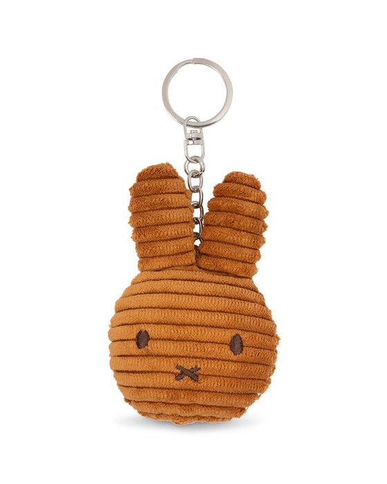 Keychain MIFFY Flat ECO Corduroy Cinnamon 4"