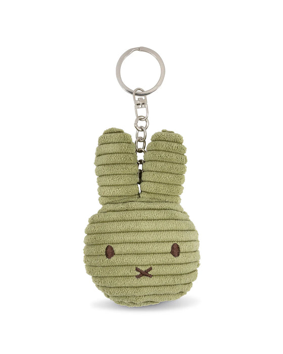 Keychain MIFFY Flat ECO Corduroy Olive Green 4"