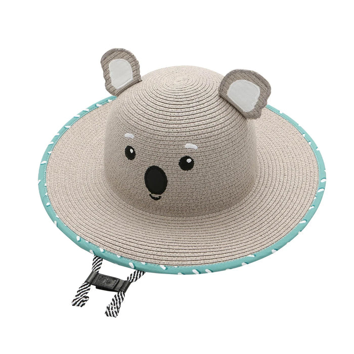 Kids Lifeguard Straw Hat - Koala