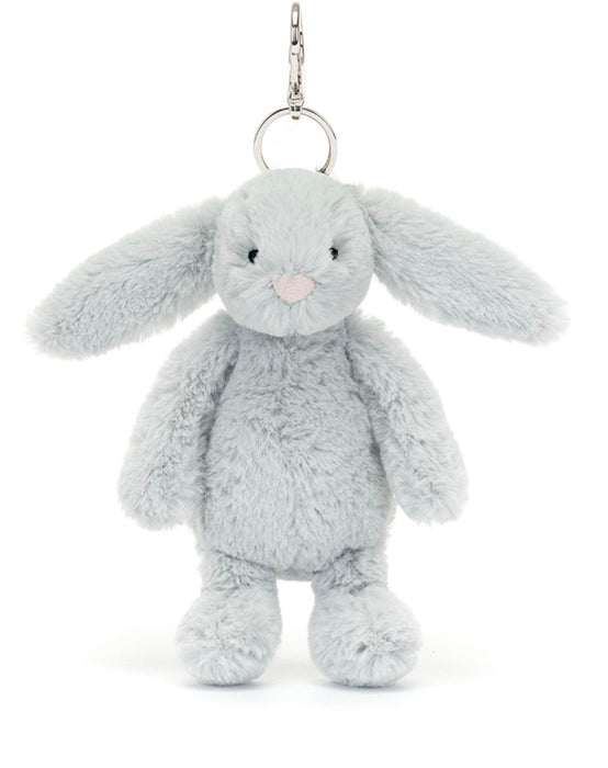 Bashful Silver Bunny Bag Charm