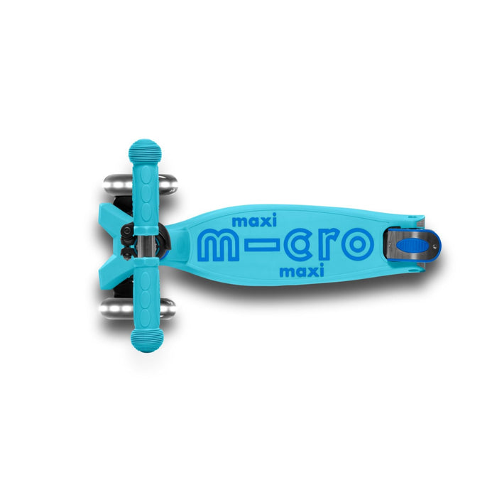 Micro Maxi Foldable LED Scooter-BLUE （5-12years）