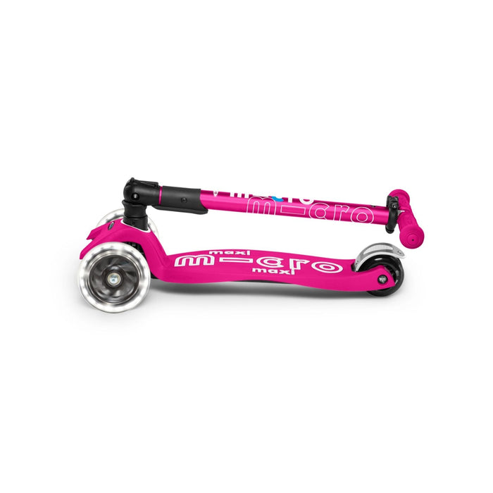 Micro Maxi Foldable LED Scooter-PINK