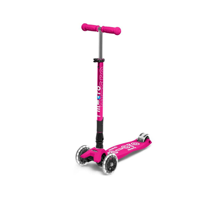 Micro Maxi Foldable LED Scooter-PINK