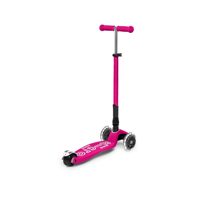 Micro Maxi Foldable LED Scooter-PINK