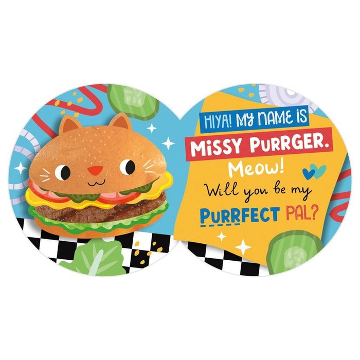 Snackettes Missy Purrger Plush Book