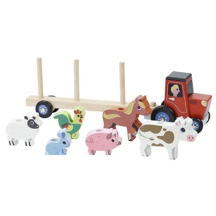 Ingela P. Arrhenius - Vehicle - Stacking Tractor, Trailer & Animals