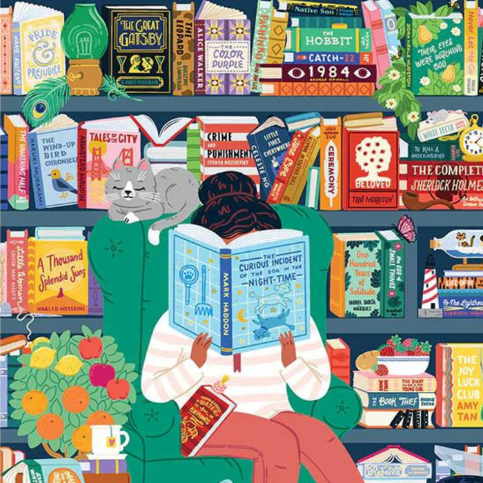 50 Must-Read Books Bucket List 1000 Piece Puzzle