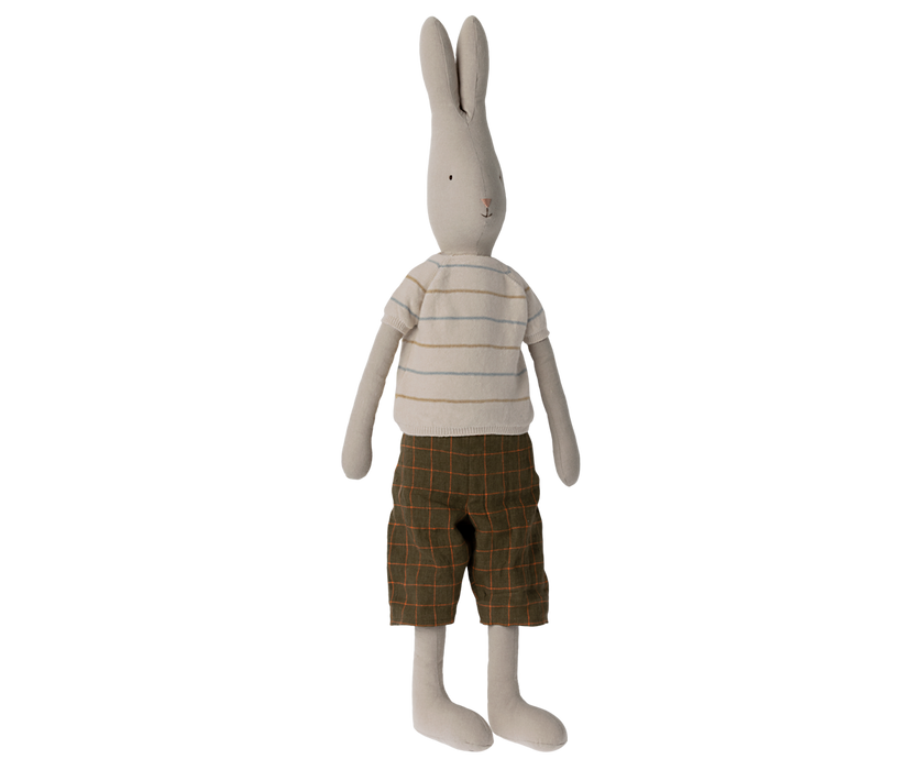 Rabbit in Pants & Knitted Sweater, Size 5