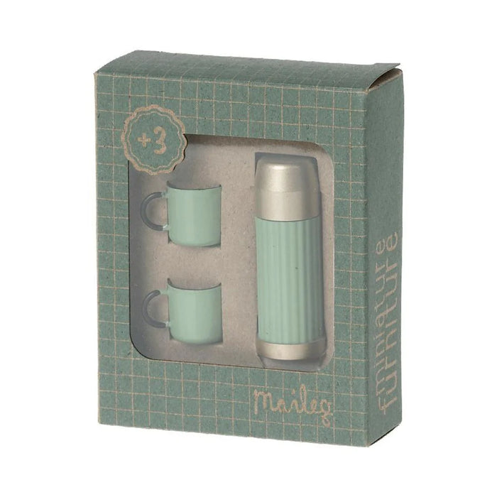 Thermos and cups - Mint