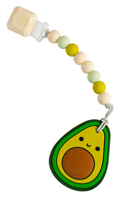 Silicone Teether GEM Set-Avocado