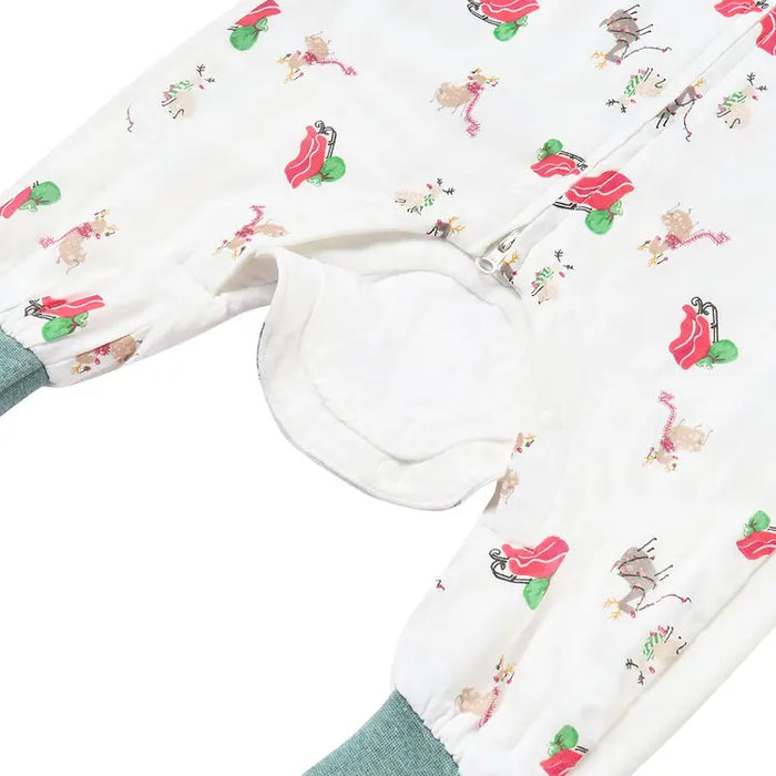 Bamboo Jersey Long Sleeve Footed Sleep Bag | 2.5 TOG (18-24M)