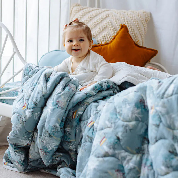 Bamboo Jersey Large Quilted Winter Blanket | 3.2 TOG