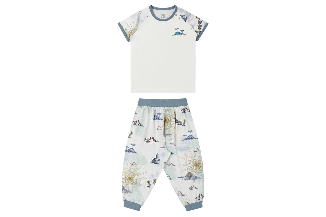 Short Sleeve Play Set (Avocado Bamboo) - Ocean Wonders