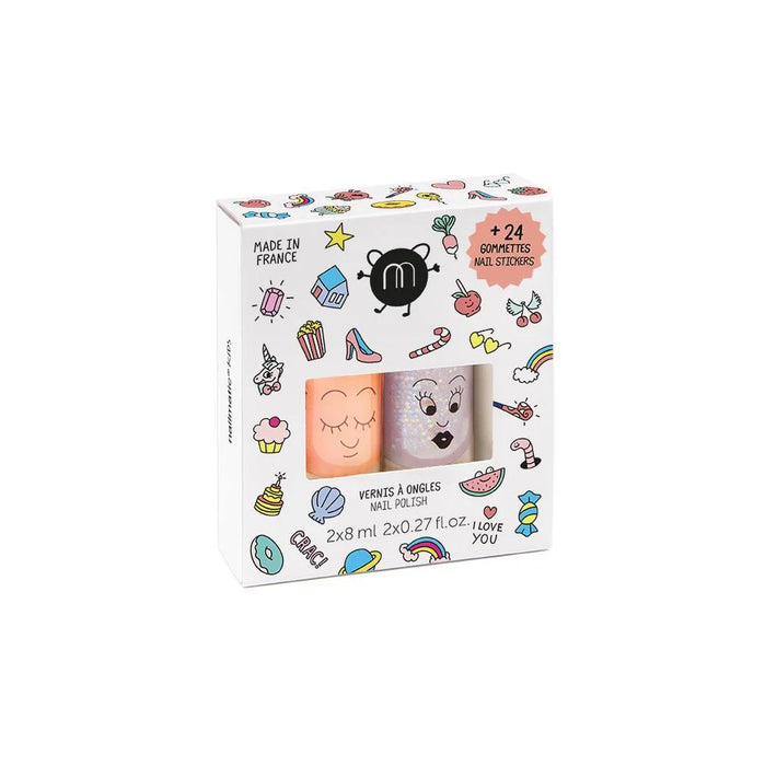 Nailmatic Kids - Nail Polish and Stickers Set - CRAC